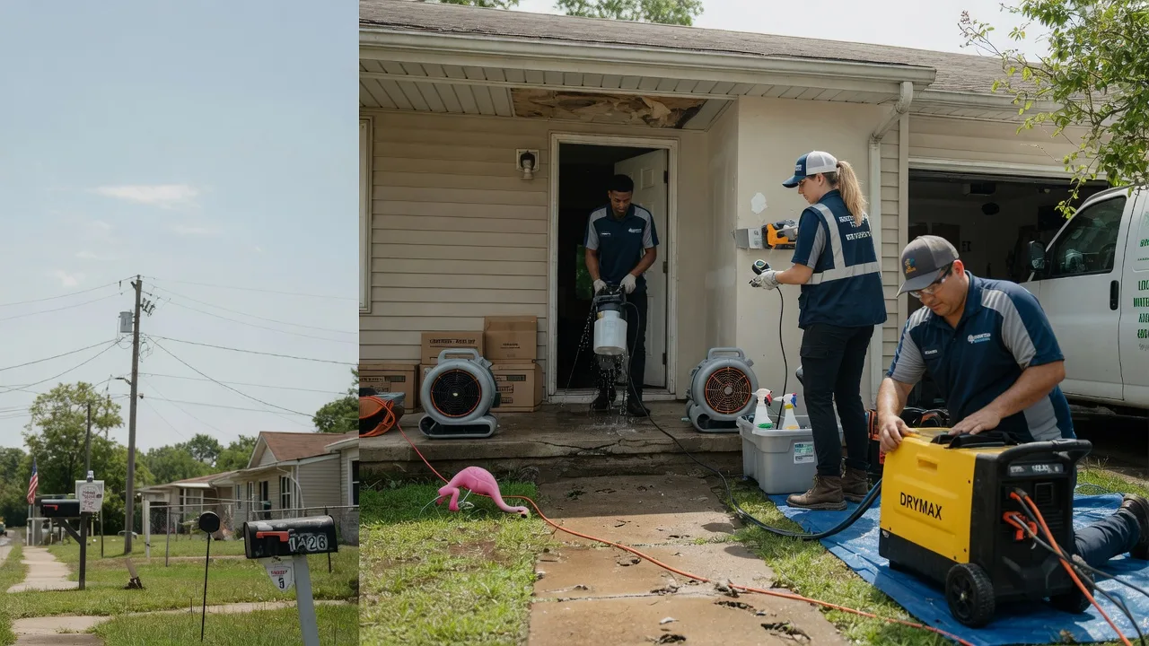 Storm Damage Water Removal in New London, MN near me